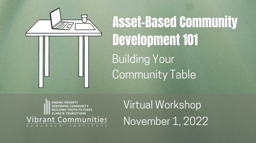Asset-Based Community Development 101 – Building Your Community Table 