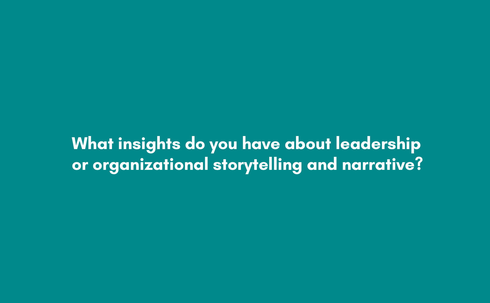 2019 Webinar Distilling Leadership