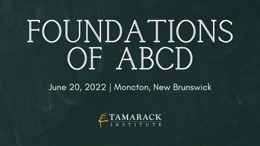 Foundations of ABCD event in Moncton, New Brunswick