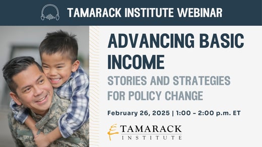 Webinar: Advancing Basic Income: Stories and Strategies for Policy Change