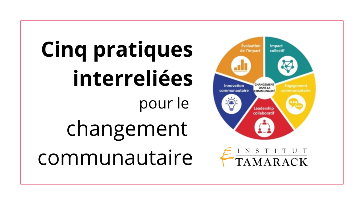 Cinq pratiques interreliées pour le changement communautaire_image