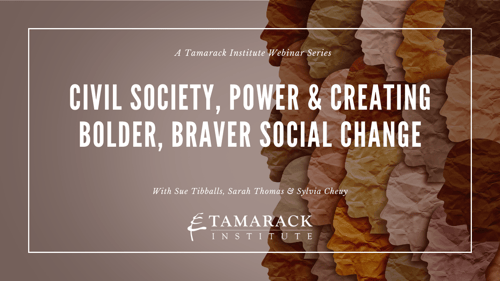 WEBINAR |&nbsp;Civil Society, Power & Creating Bolder, Braver Social Change