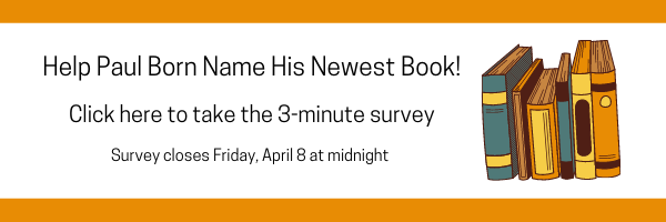 Engage book survey banner