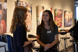 Two girls engaged in coversation.jpeg