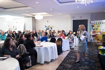 woman facilitating