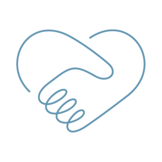 Image of two clasped hands