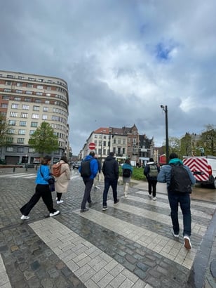 Léonard a Bruxelles