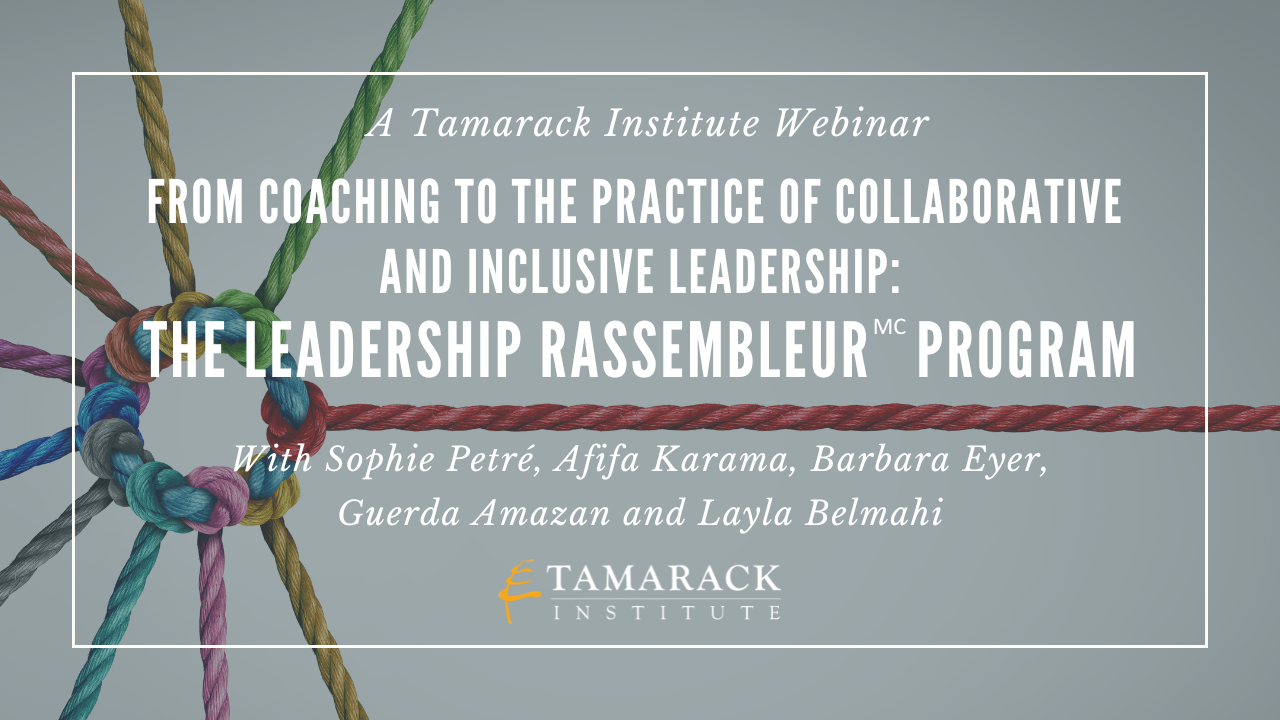 Leadership Rassembleur webinar promo image EN