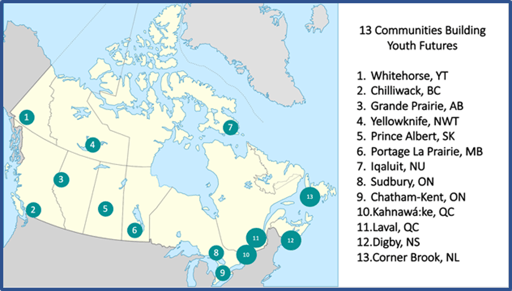 CBYF Cities Map