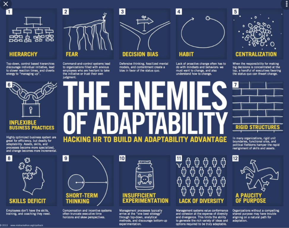 Enemies of Adaptability