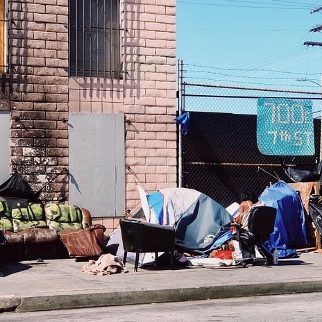 Homelessness square