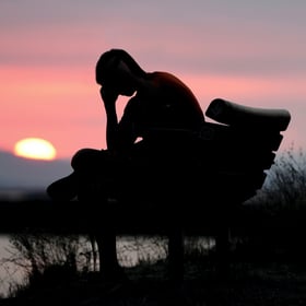 Lone person-1