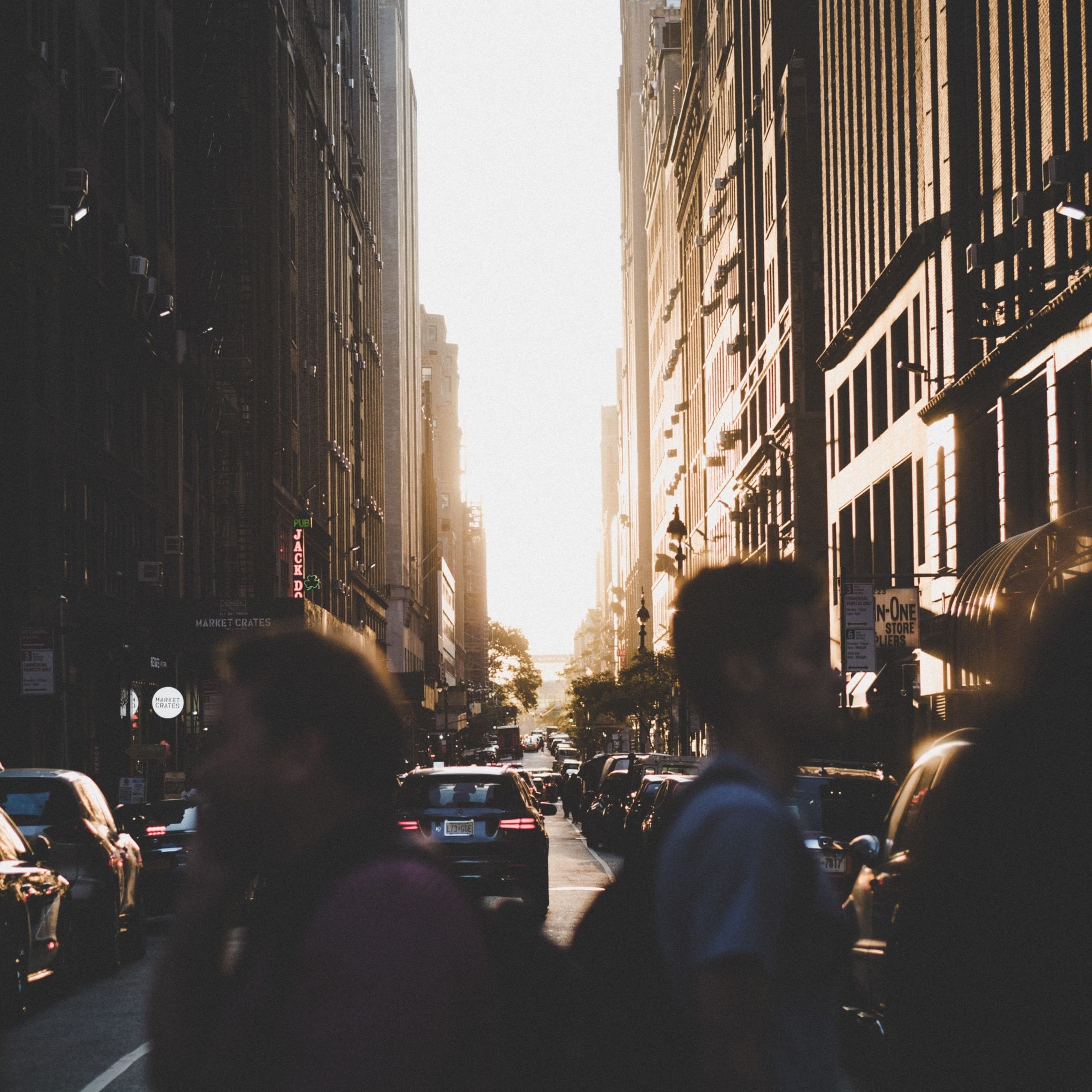 People Walking Square
