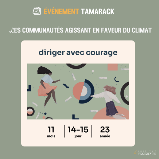Communautés agissantes en faveur du climat : diriger avec courage