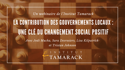  La contribution des gouvernements locaux : une clé pour un changement social positif