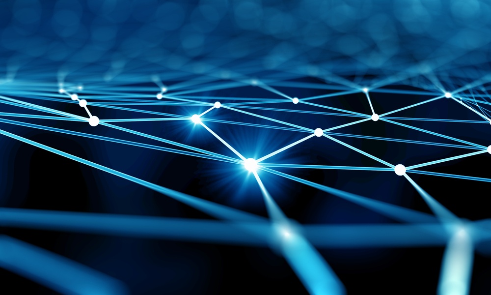 Blue virtual technology background with lines and grids.jpeg
