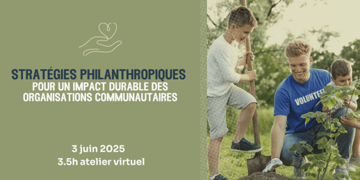 Strategies philanthropiques pour un impact durable