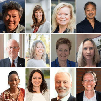 Square image of board members