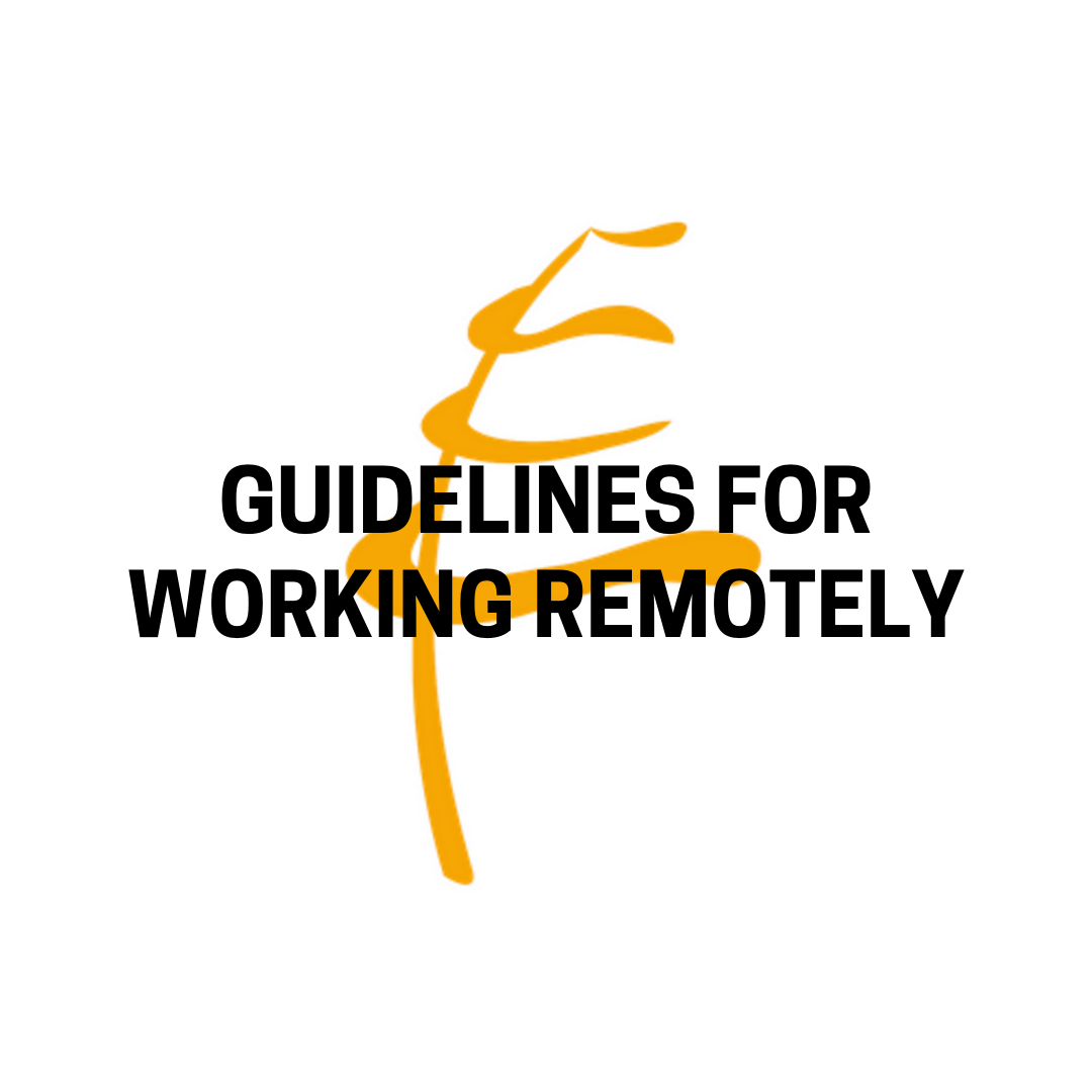 Tamarack Institute Guidelines for Working Remotely Square
