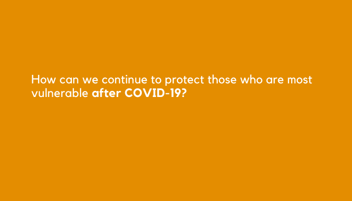 What does Ending Poverty mean in the Face of COVID-19