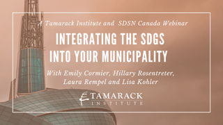 Integrating the SDGs into Your Municipality