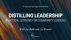 Webinar Distilling Leadership