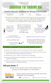 income security infograph