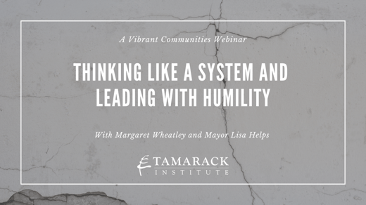 Thinking Like a System and Leading with Humility