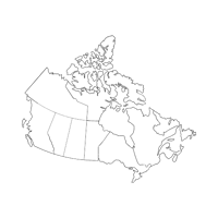 map of canada icon