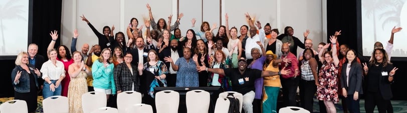 Participants of the Community Change Experience held in Delray Beach, Florida, in October 2022