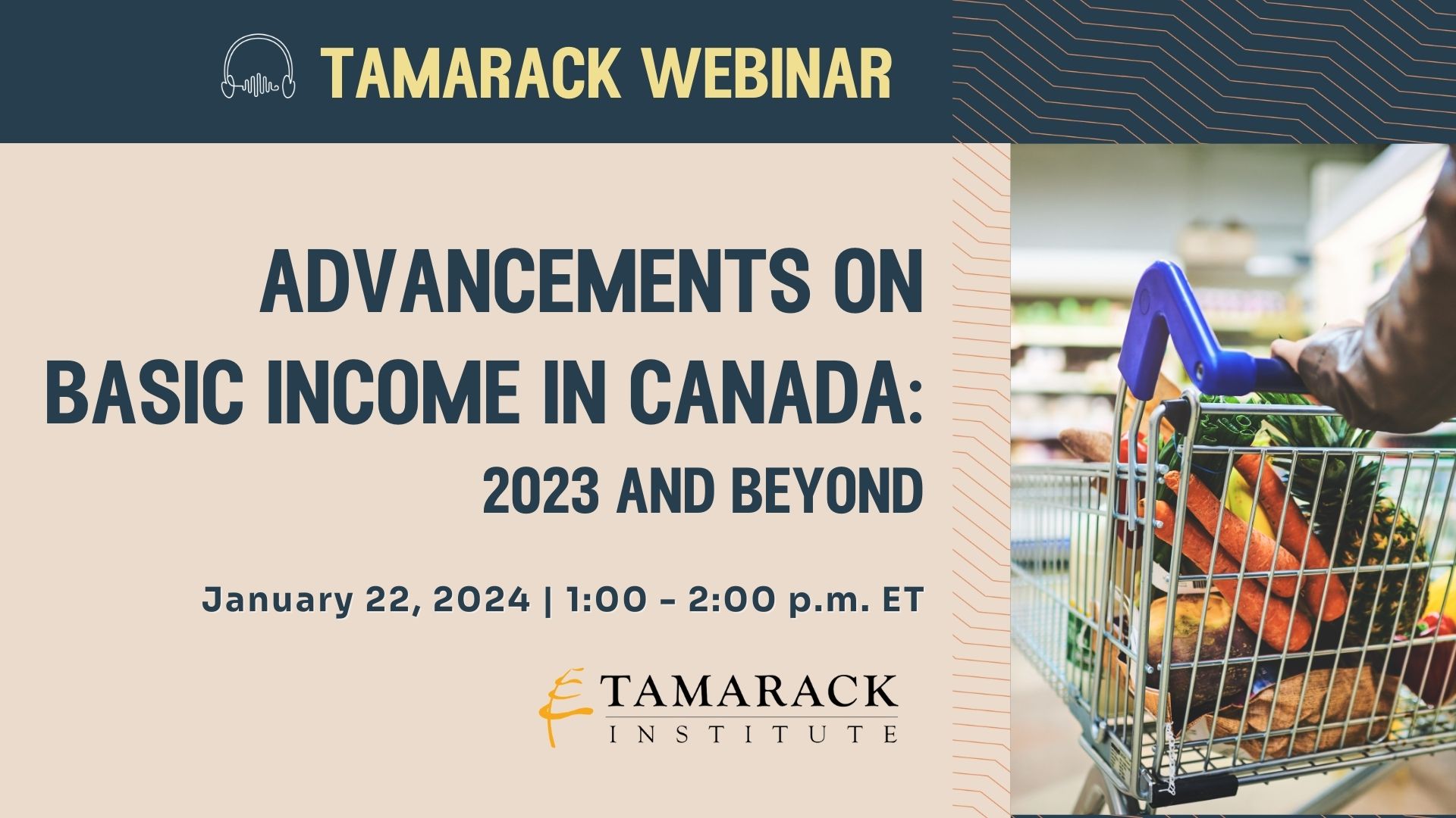 WEBINAR | Advancements on Basic Income in Canada: 2023 and Beyond