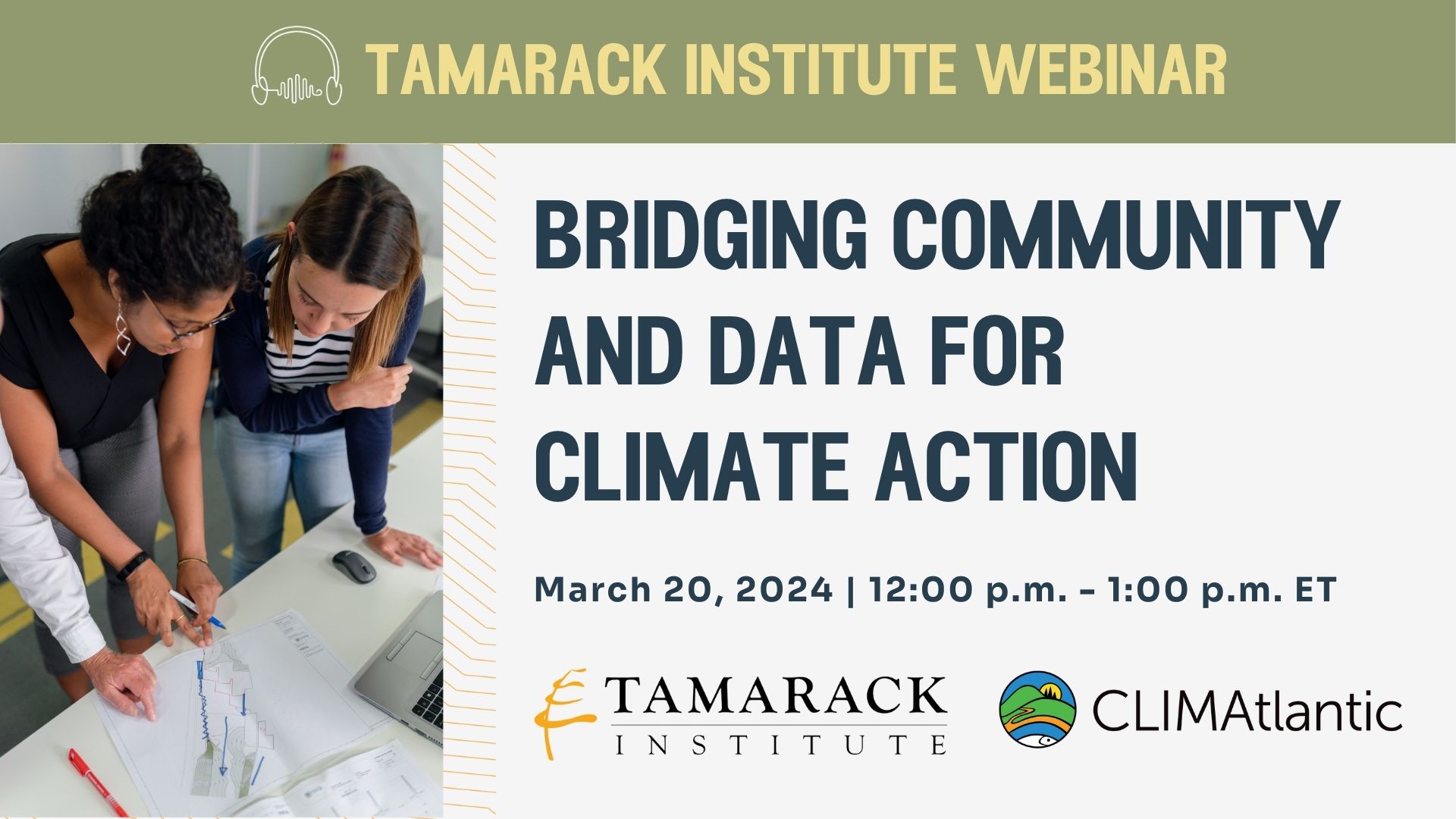 WEBINAR | Bridging Community and Data for Climate Action