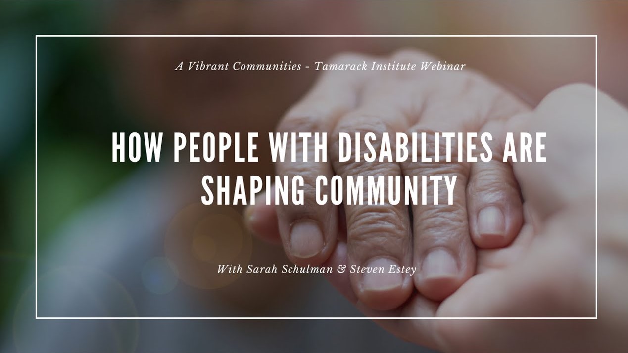 WEBINAR | A Place at the Table – How People with Disabilities are Shaping Community