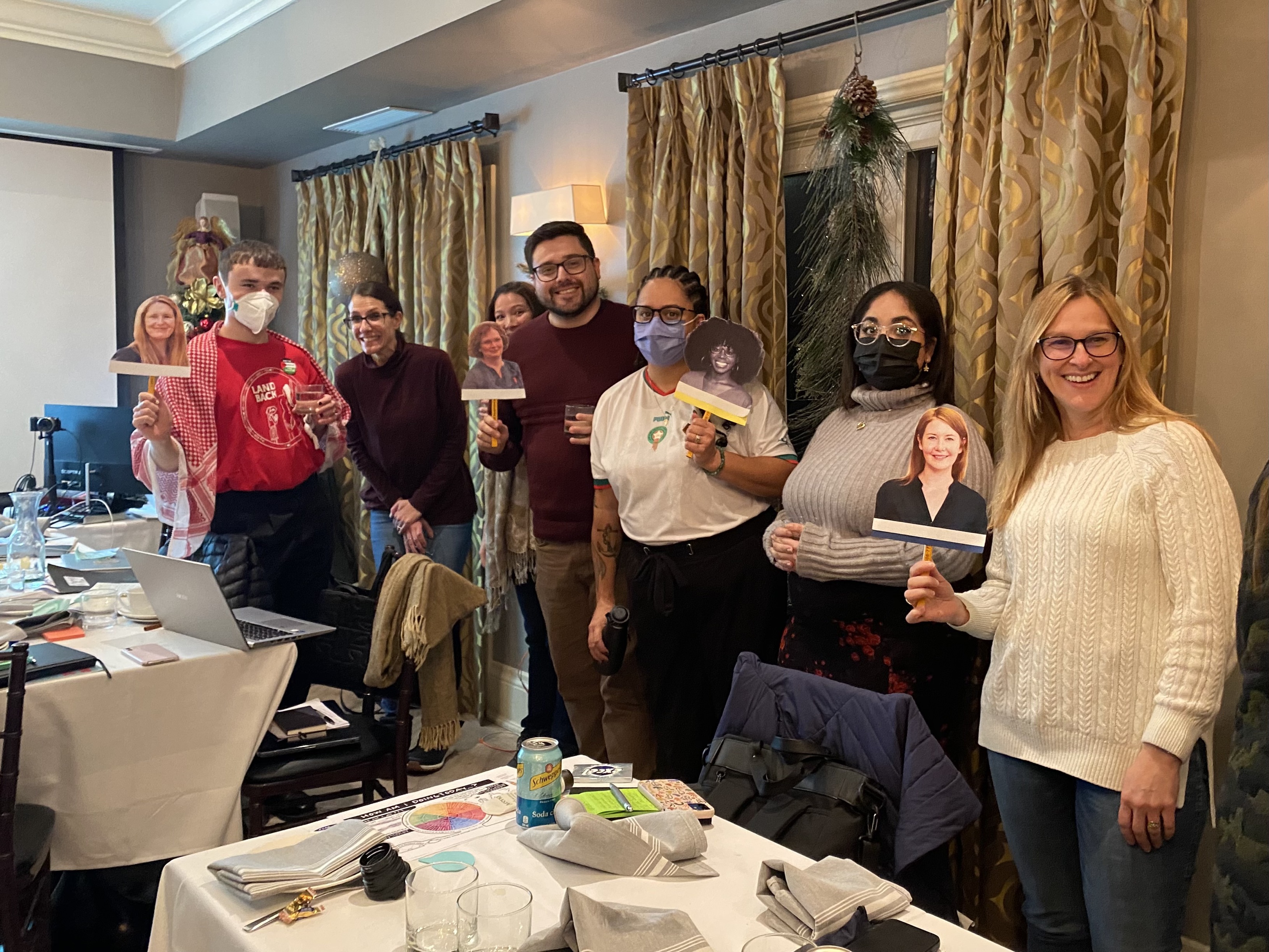 Tamarack staff at a team gathering