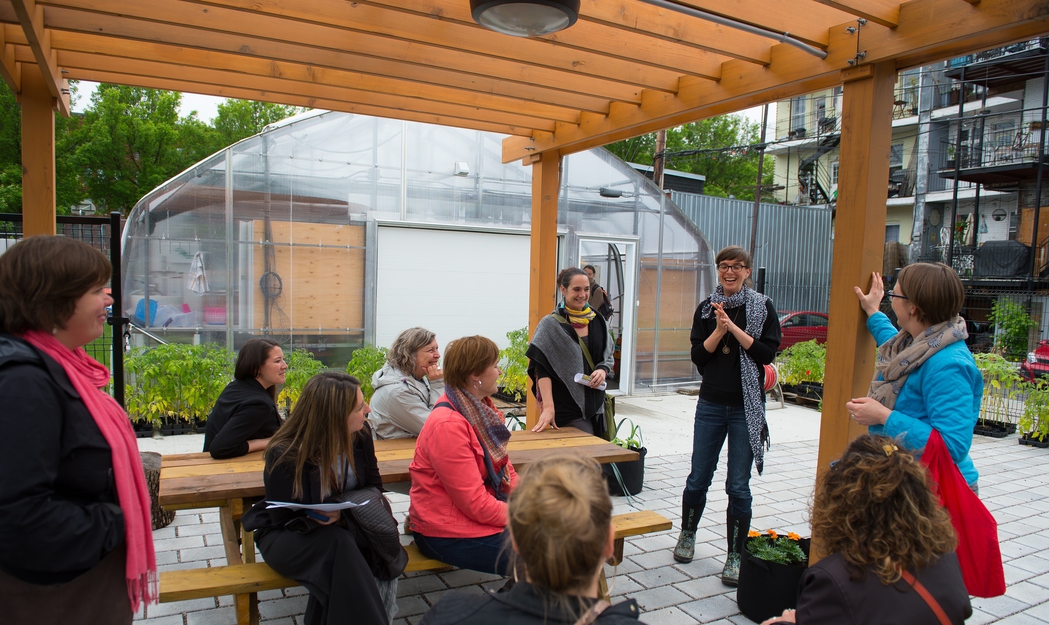 Community greenhouse