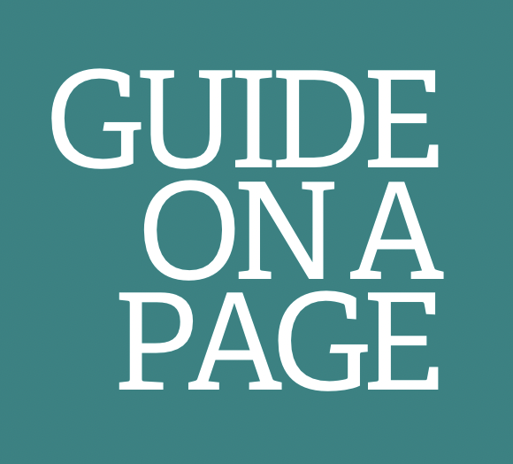 Guide on a Page